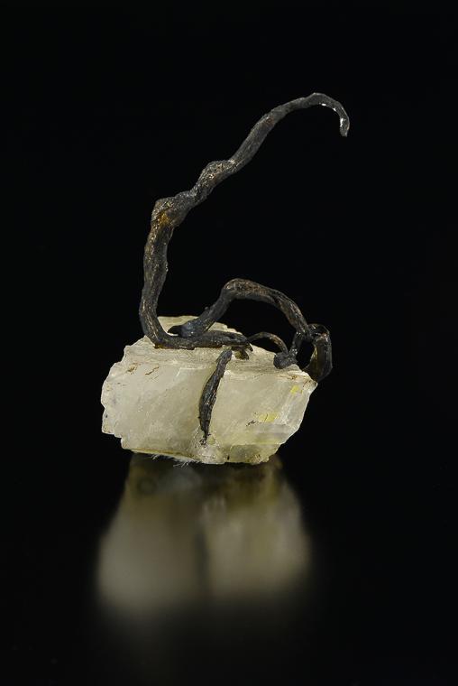 SILVER on CALCITE